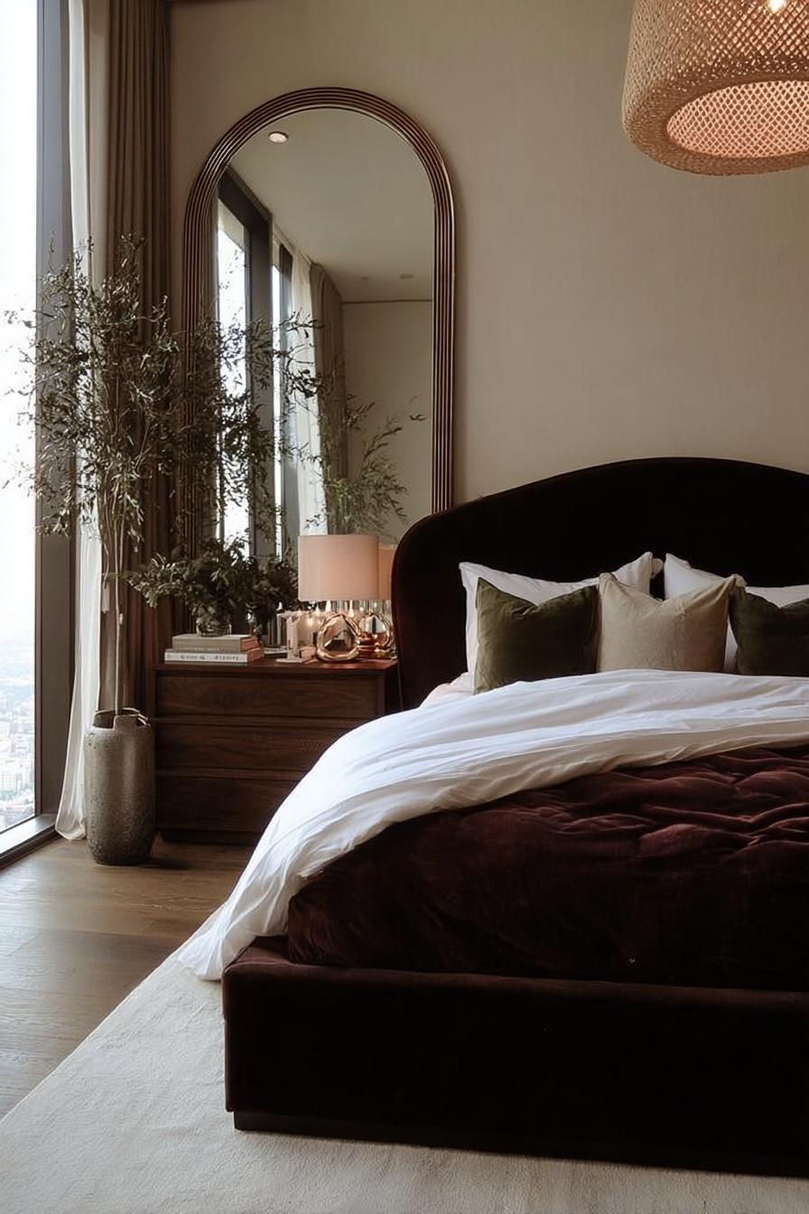 Accent Your Nightstand with Chic Metallic Accessories