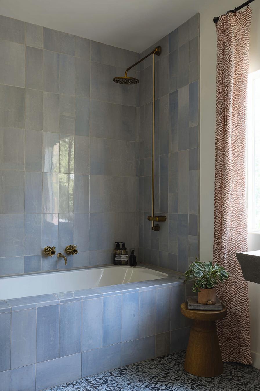 Add a Wooden Side Table For Practical Cozy Storage