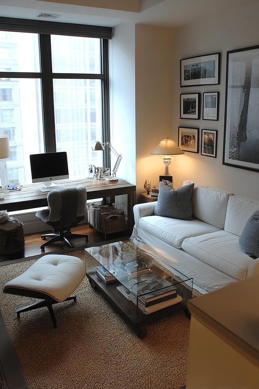 Add Glass Coffee Table For Stylish Living Room Decor