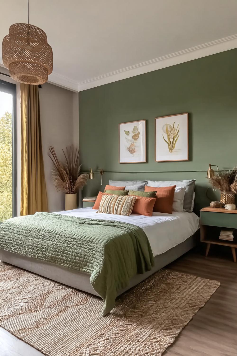 Add Textured Natural Rugs For Warm Cozy Bedroom Ambiance