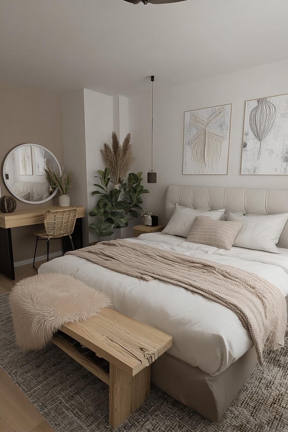 Add Textured Throws and Pillows For Cozy Comfort