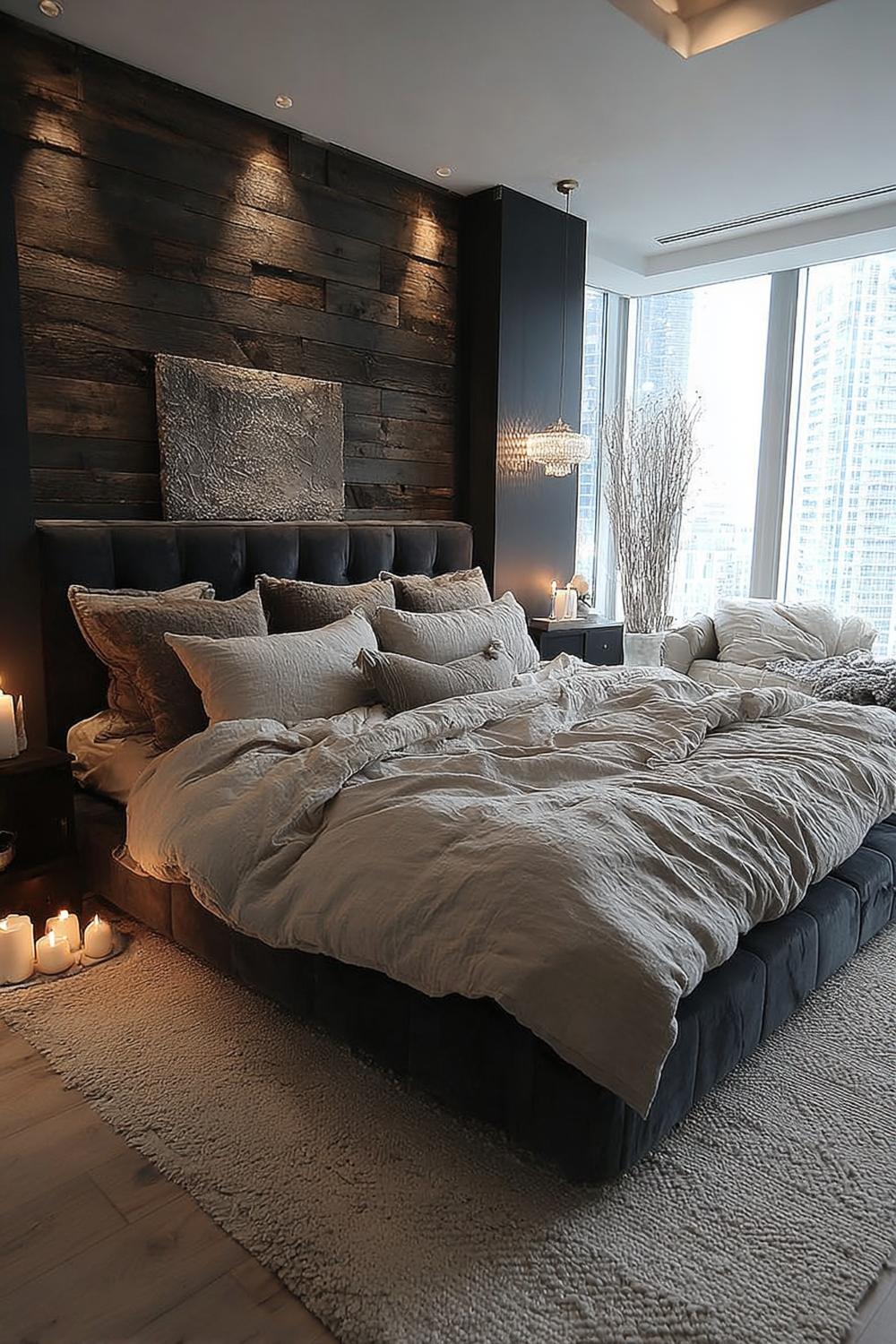 Anchor the Room with a Plush Tufted Bed For Luxury Decor