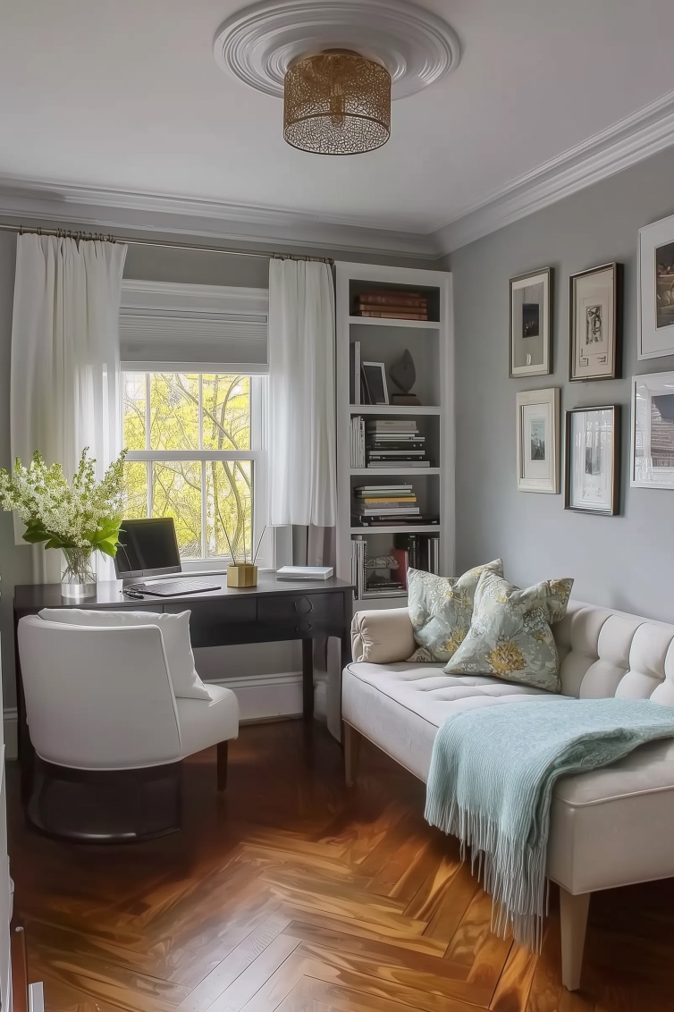 Arrange Art Prints Above the Daybed for a Curated Look