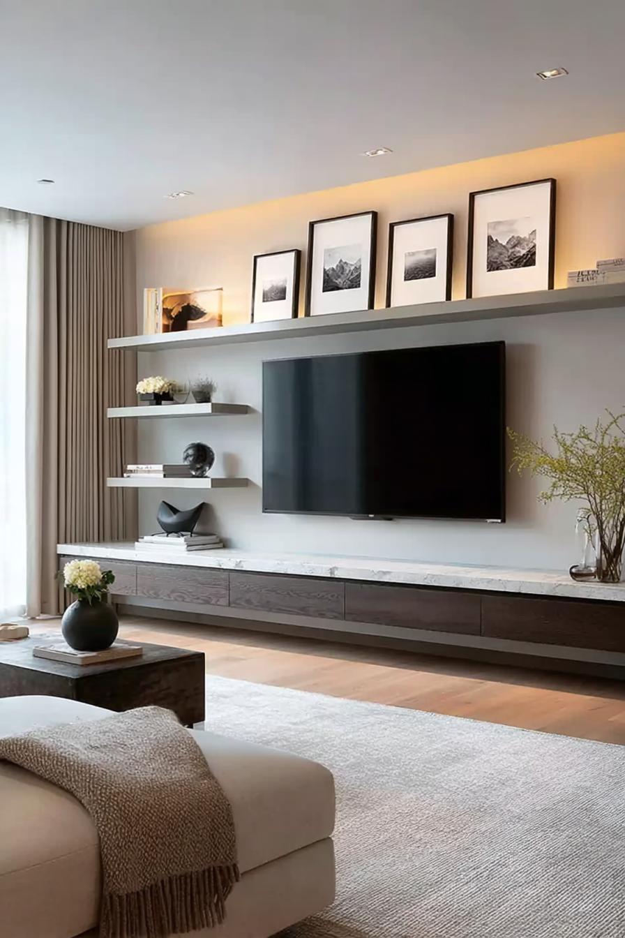 Balance Open Shelves and Closed Storage For Modern Design