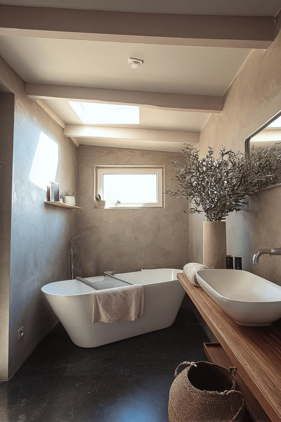 Boost Serenity with Minimal Decor For Simple Spa Like Calm