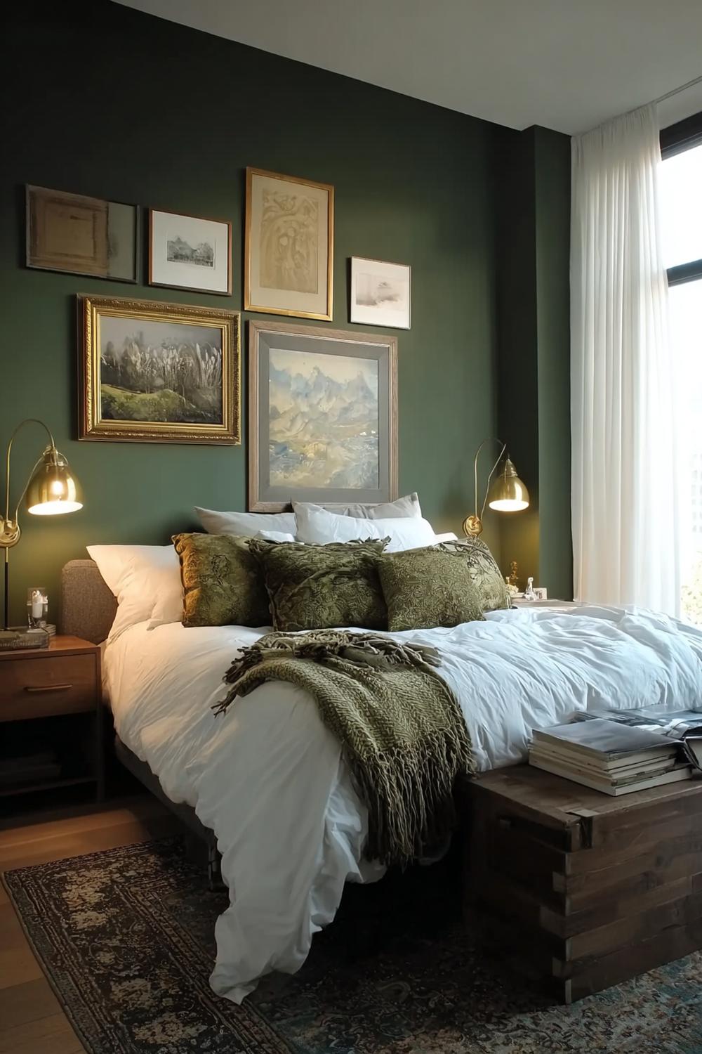 Create a Cozy Atmosphere with Classic Brass Bedside Lamps