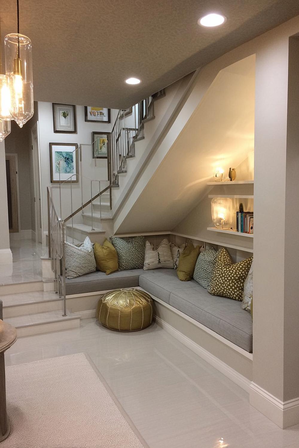 Create a Cozy L Shaped Sofa Nook For Small Space