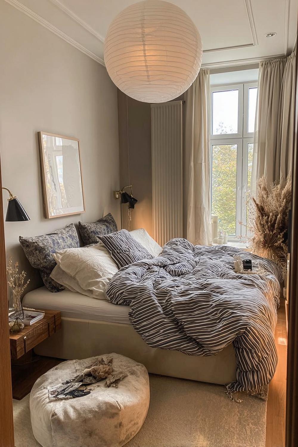 Create Cozy Ambiance with Warm Neutral Colors For Small Space