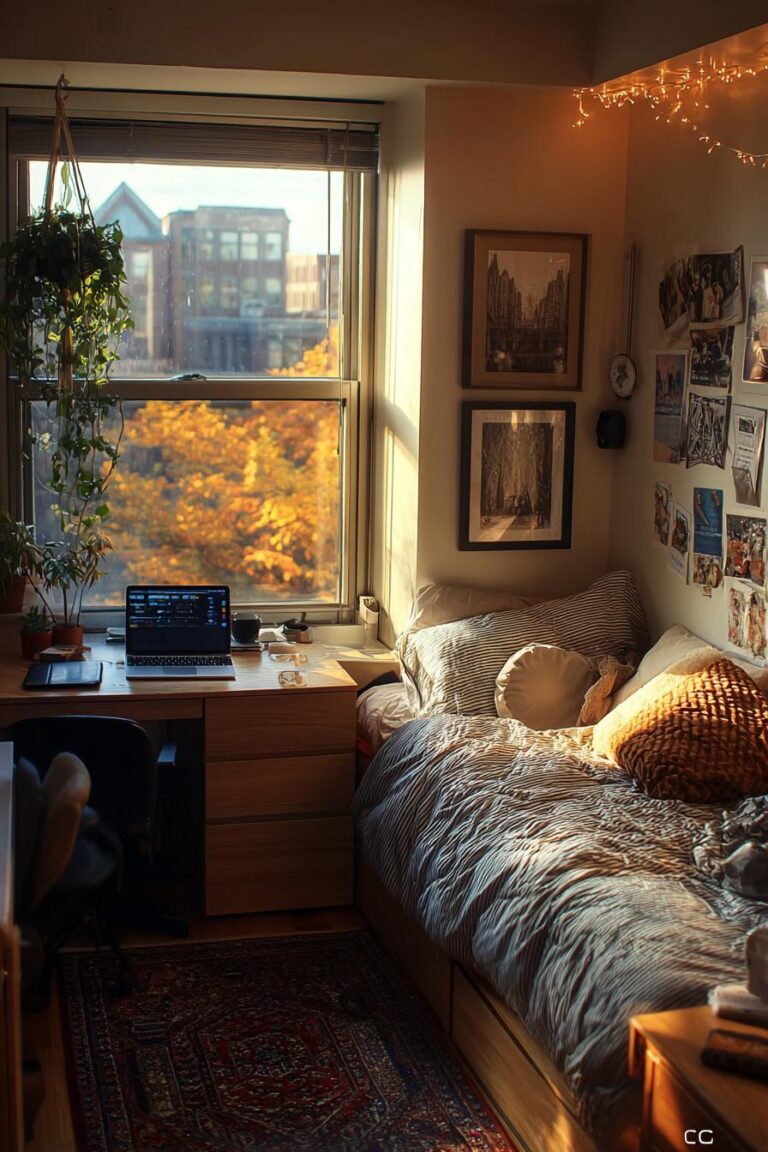 Define Your Bed Space With A Vintage Inspired Area Rug