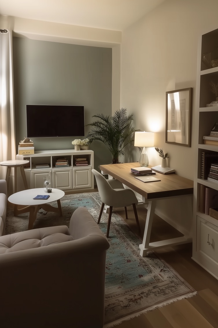 Define Zones Using an Area Rug for Functional Layout