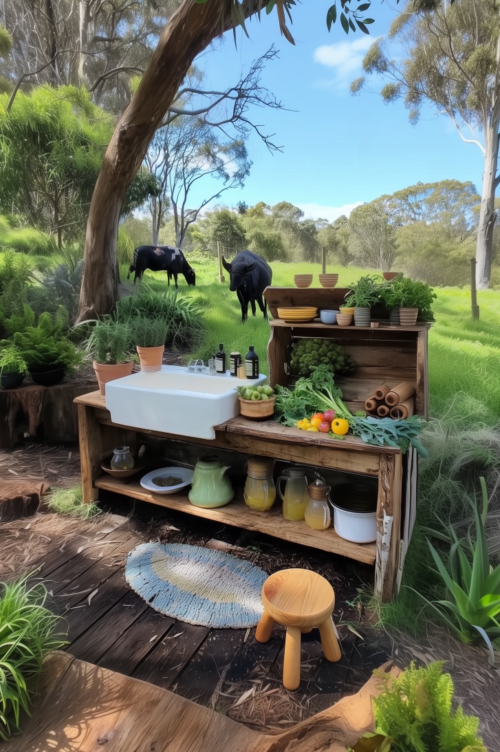 Display Colorful Play Food to Inspire Creative Activities for Preschool