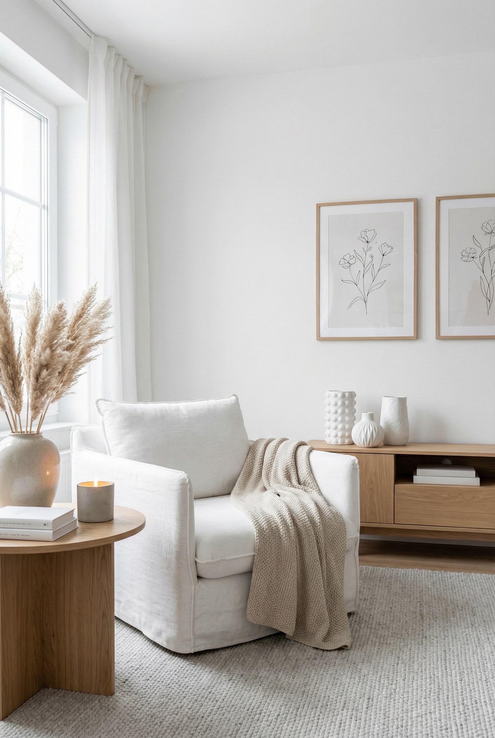 Display Pampas Grass Arrangements for a Boho Touch