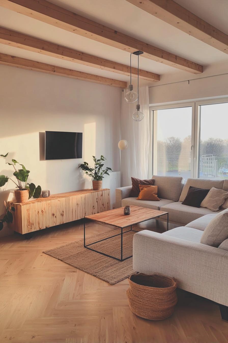 Embrace Light Wood Surfaces For an Open Concept Ambiance