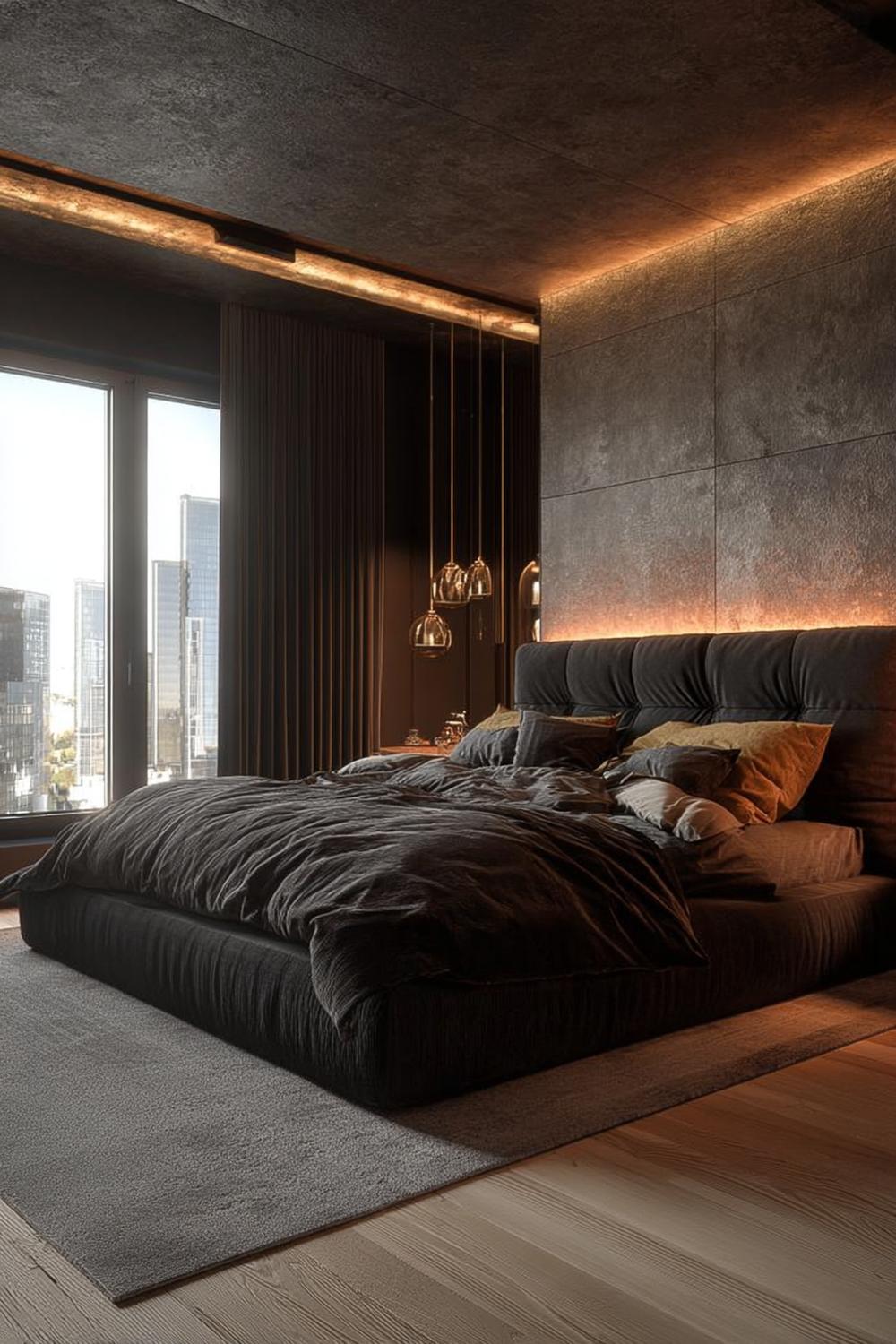 Emphasize Ambient Cove Lighting For Classy Bedroom Atmosphere