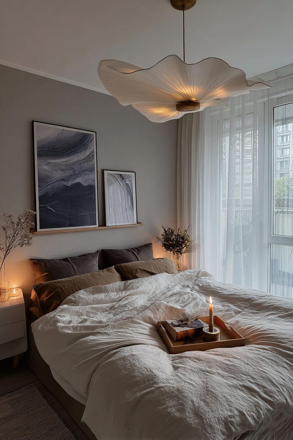 Emphasize Sheer Curtains For Soft Natural Lighting in Small Space