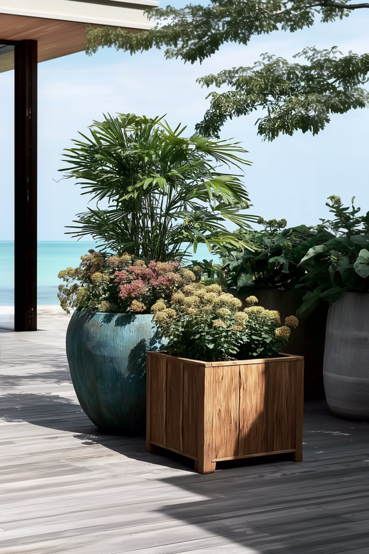 Experiment with Tropical Palms for Patio Container Gardening