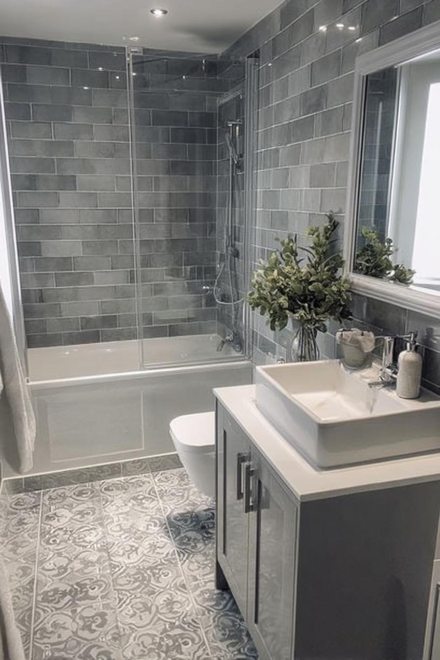 Frame the Space with Patterned Tiles For Decorative Impact