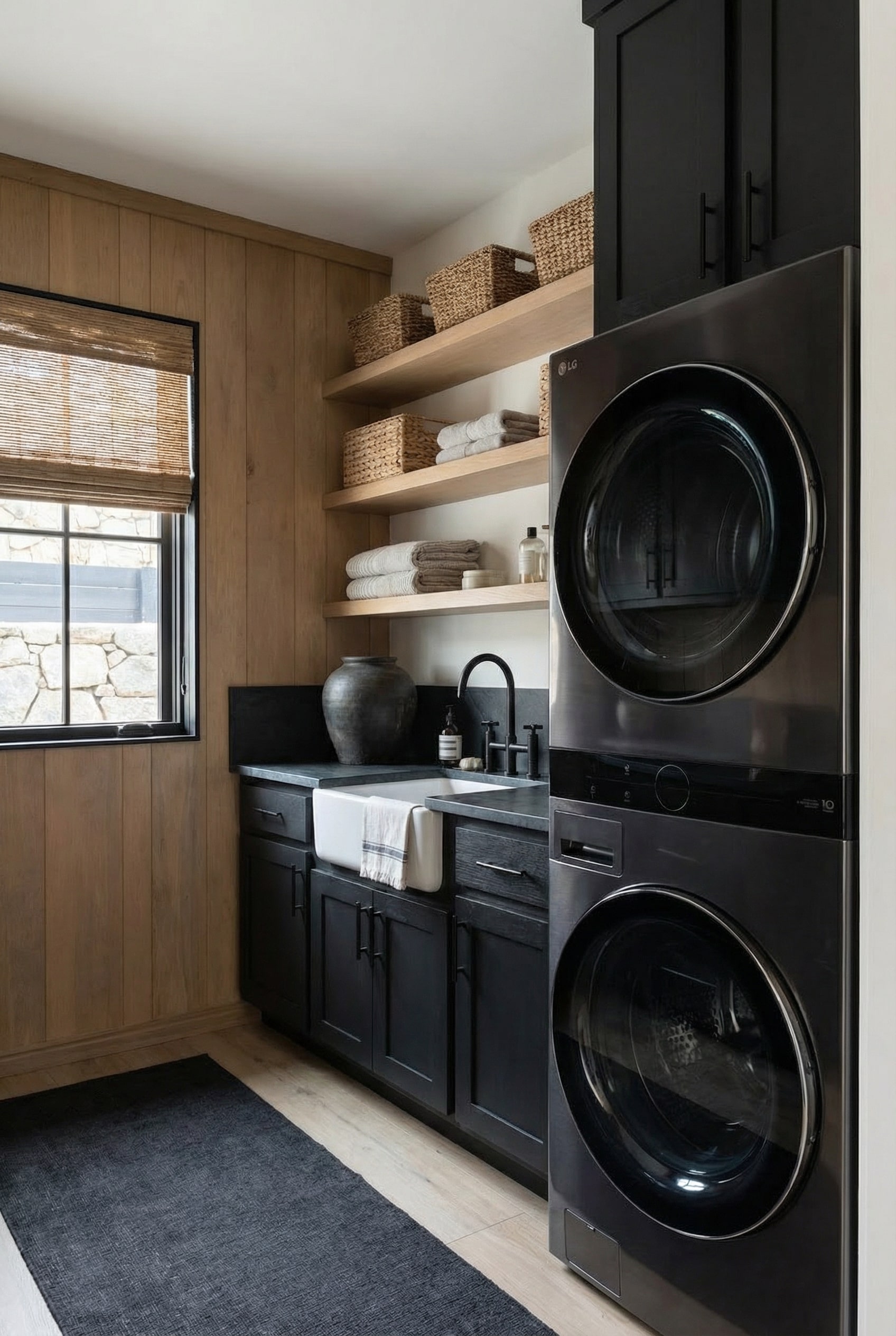 Frame the Window with Woven Shades for Textured Makeover