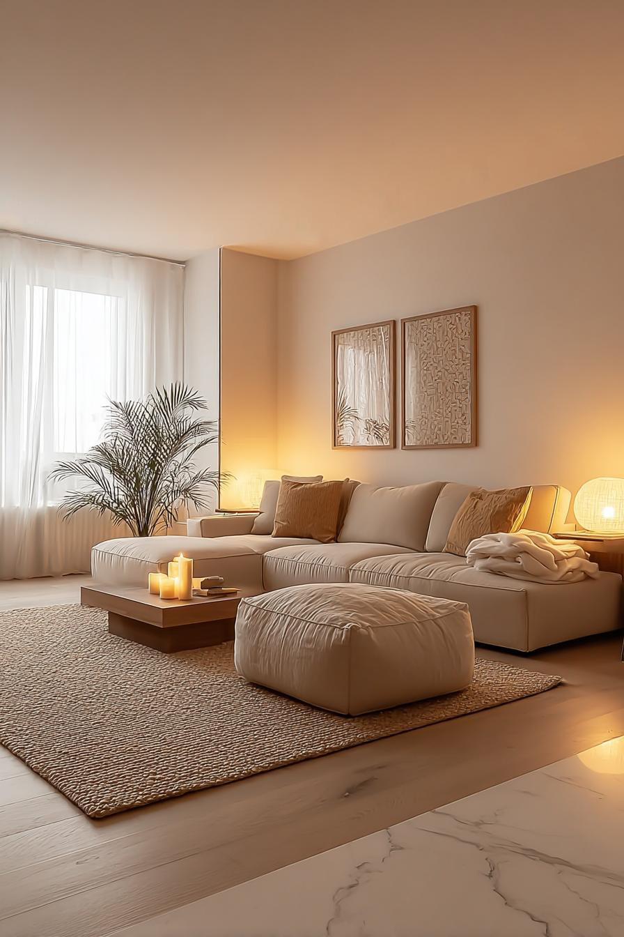 Frame the Windows with Airy White Curtain Inspiration