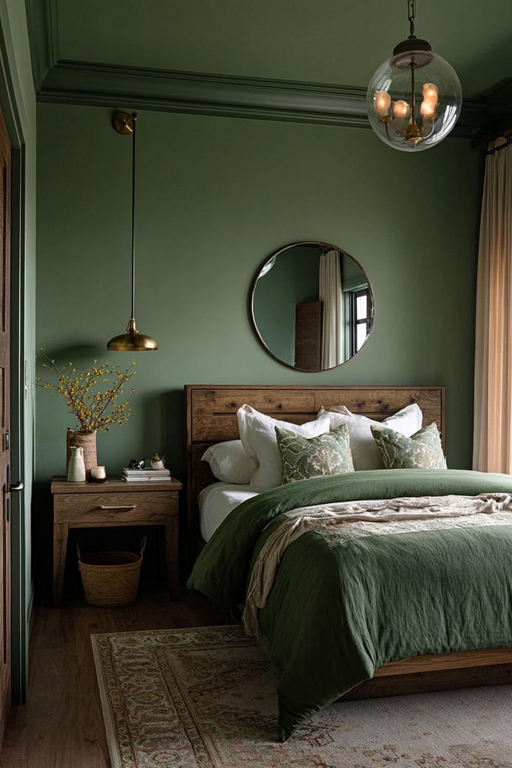 Hang a Brass Pendant Light For Elegant Bedroom Lighting