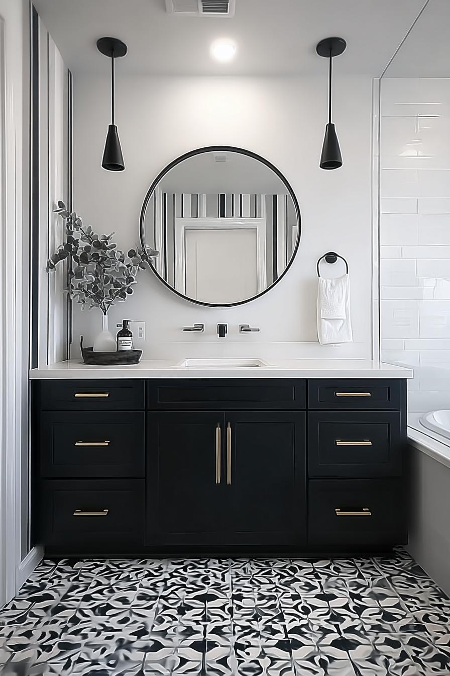 Hang Monochrome Striped Wallpaper For Dynamic Modern Flair