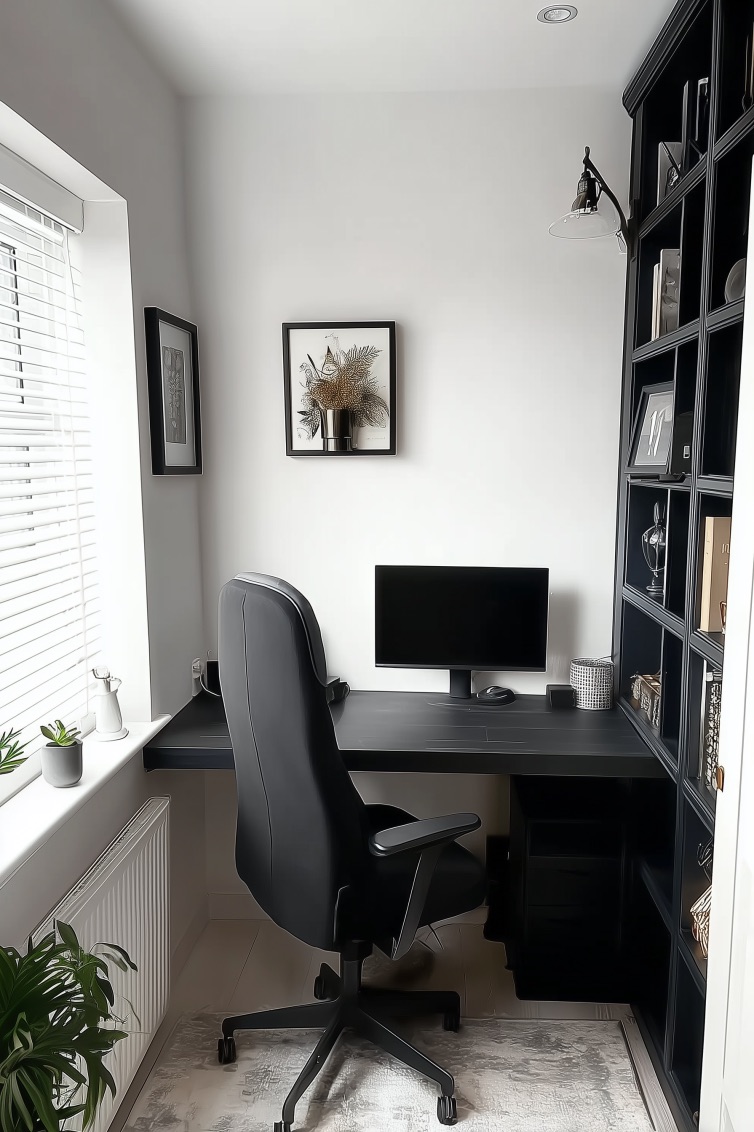 Highlight Built in Shelving for Storage in a Functional Combo