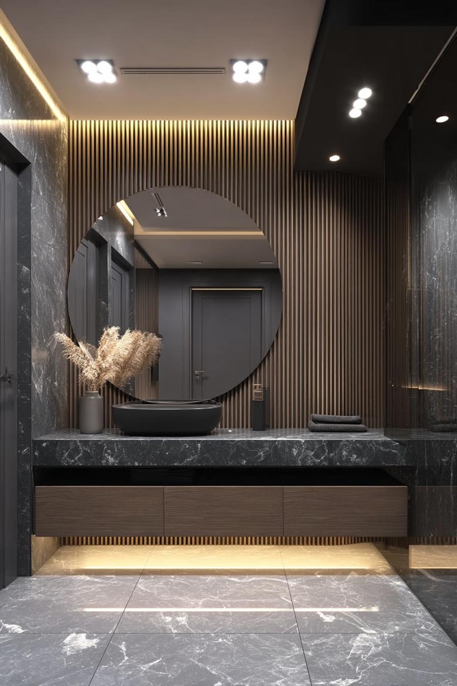 Highlight Dramatic Marble Surfaces For a Moody Effect