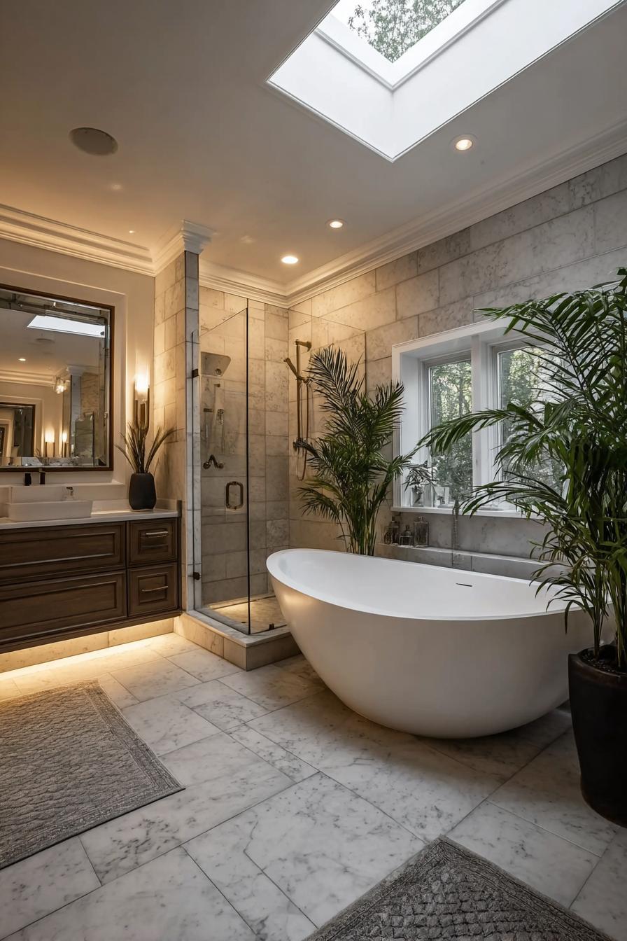 Highlight Large Marble Tiles For a Seamless Luxury Look