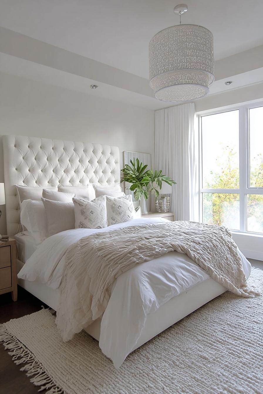Highlight Plush Layered Bedding For Inviting White Serenity