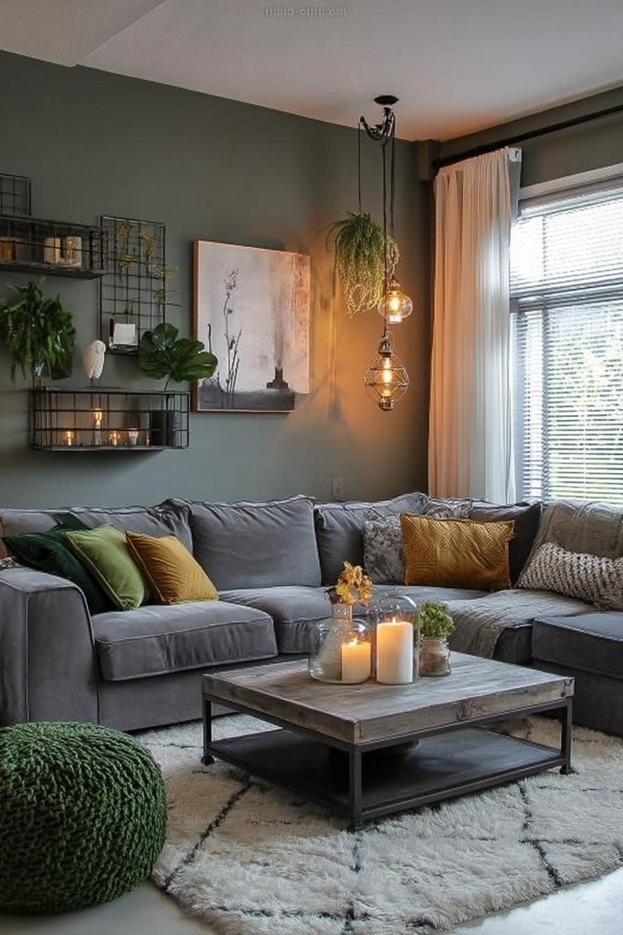 Highlight Wall Art to Enhance Living Room Inspiration
