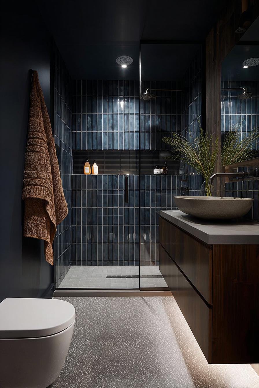 Illuminate Under Cabinet Storage For a Modern Wood Glow