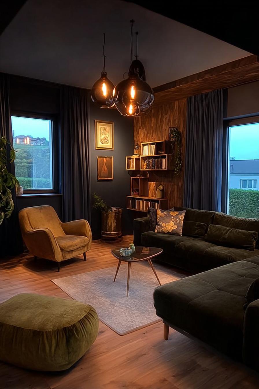 Illuminate with Clustered Statement Lighting For Dramatic Ceiling Ambiance