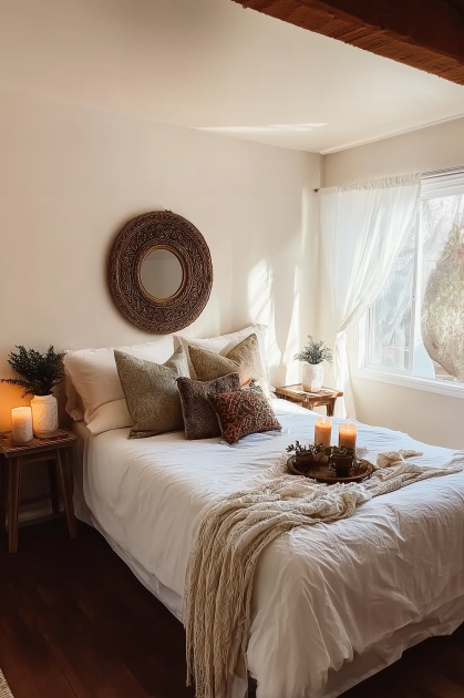 Illuminate Your Space with Warm Candlelight for Cozy Ambiance