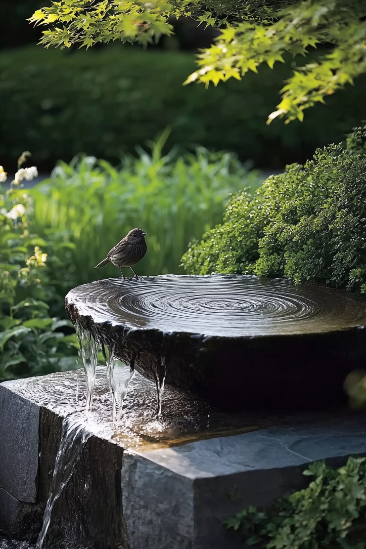 Incorporate a Waterfall Effect for Serene Landscaping Projects
