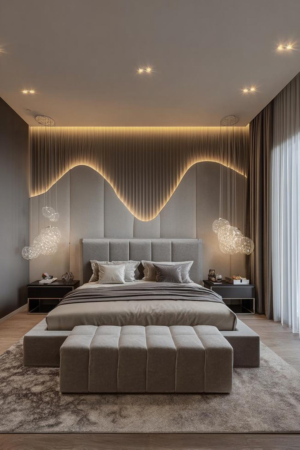 Incorporate Artistic Led Cove Lighting For Modern Elegant Ambiance