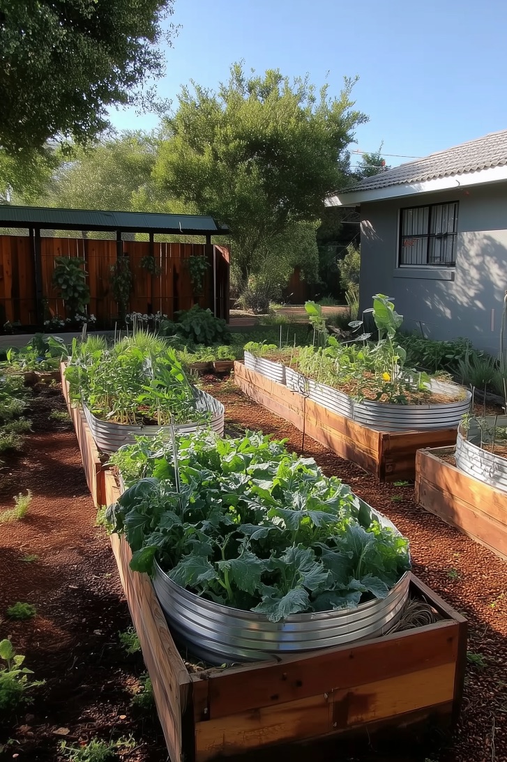 Incorporate Corrugated Metal Sides for Durable Diy Appeal