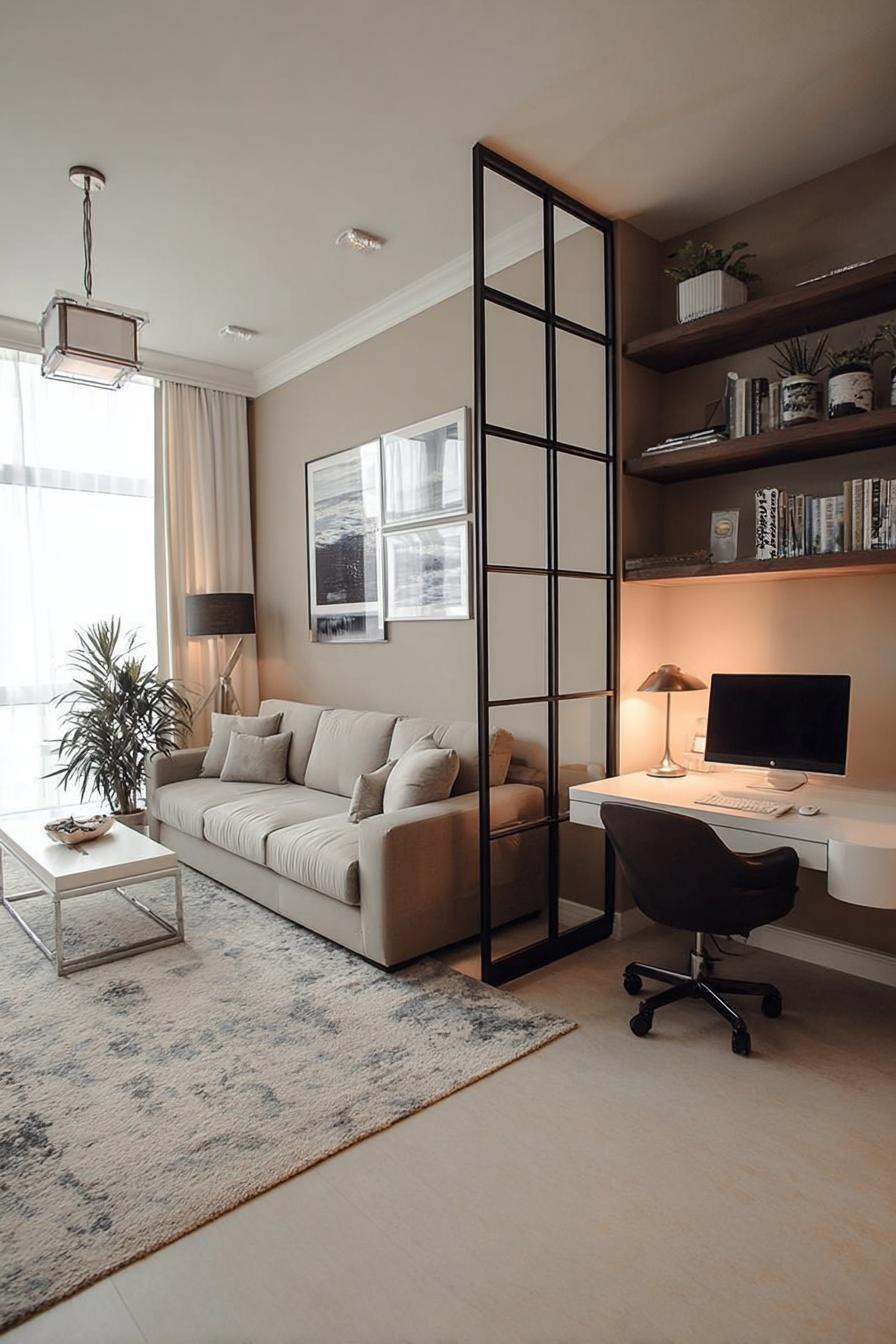 Incorporate Open Shelving For Stylish Office Decor