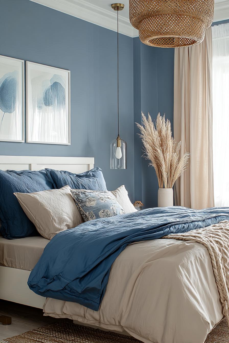 Install a Statement Pendant Light For Unique Bedroom Decor