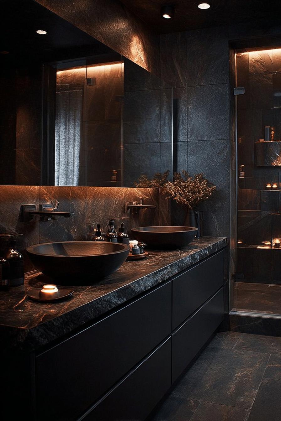 Install Backlit Mirrors to Enhance Subtle Luxury