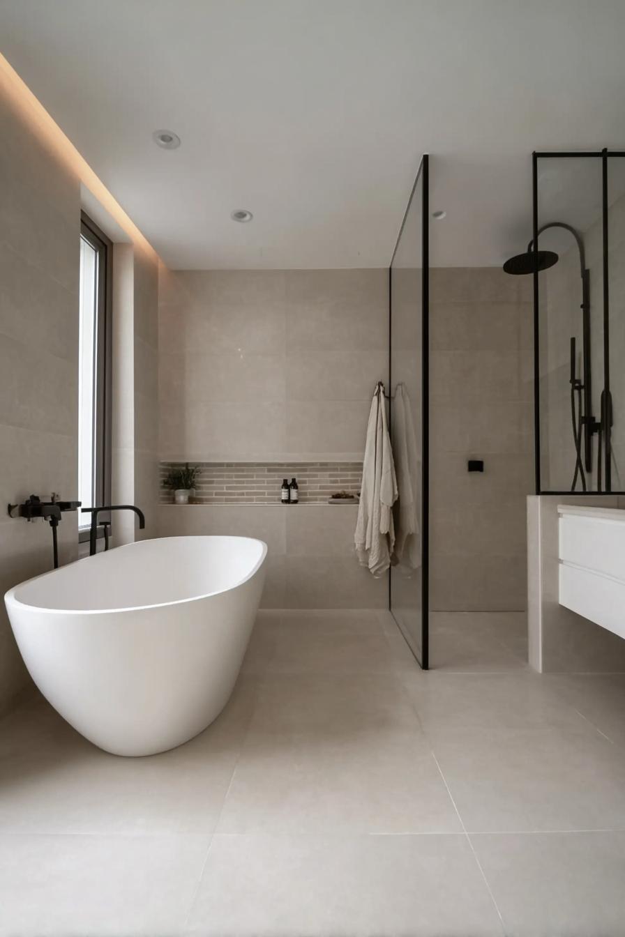 Install Integrated Wall Niches For Subtle Tiny Storage Solutions