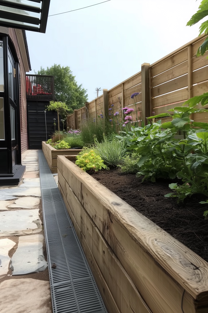 Integrate Tall Privacy Fencing for Modern Backyard Design