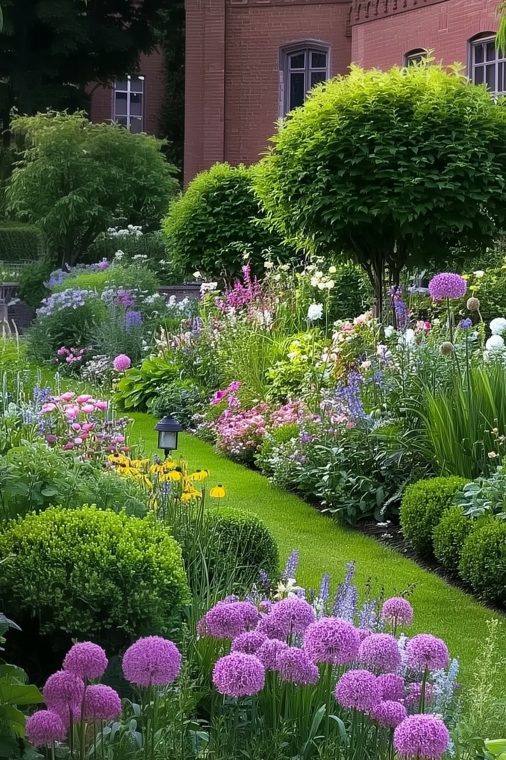 Layer Flower Beds for Colorful Full Sun Impact