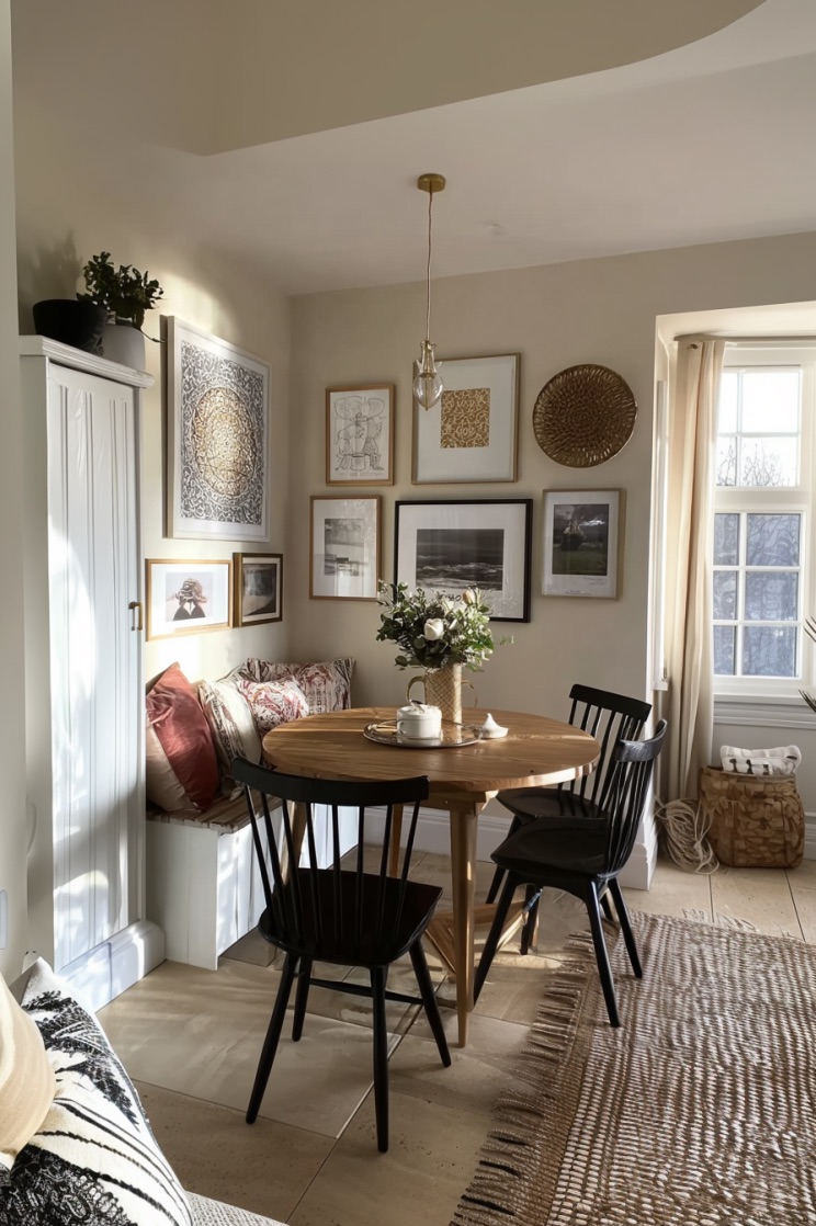 Maximize Storage By Using a Built in Bench Layout