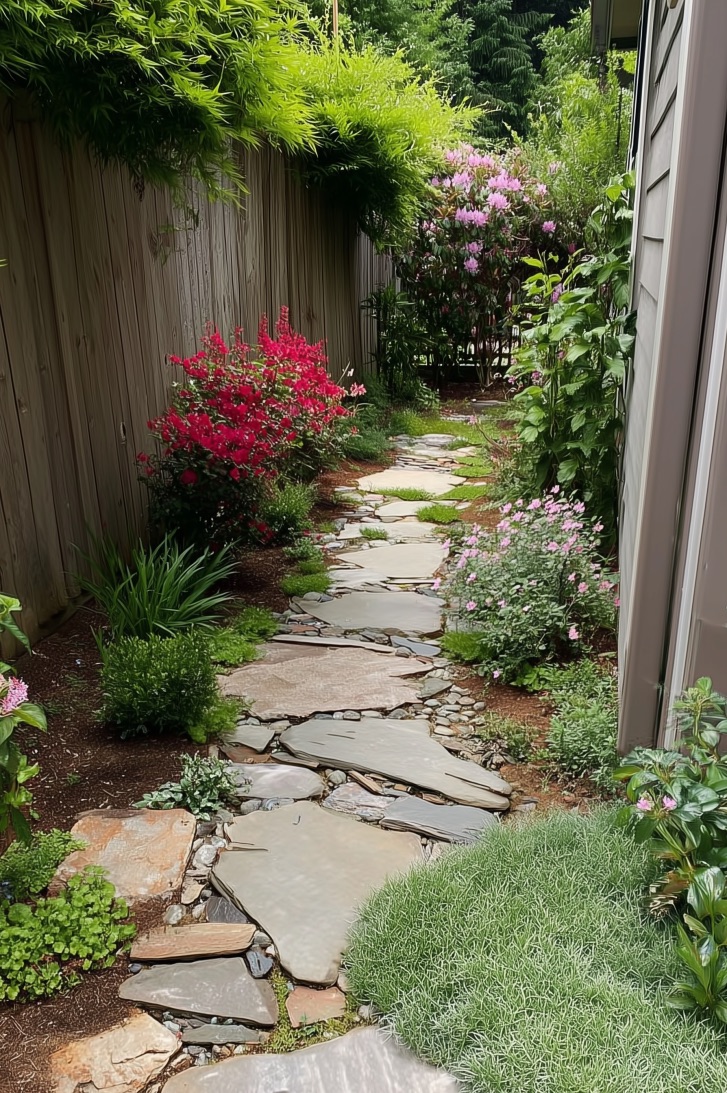 Mix Flowering Shrubs for a Colorful Uk Garden Path