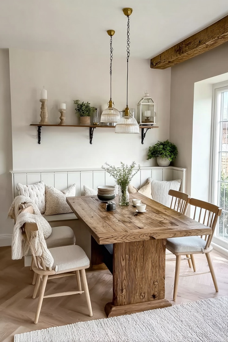 mix plush textured pillows for effortlessly cozy seating