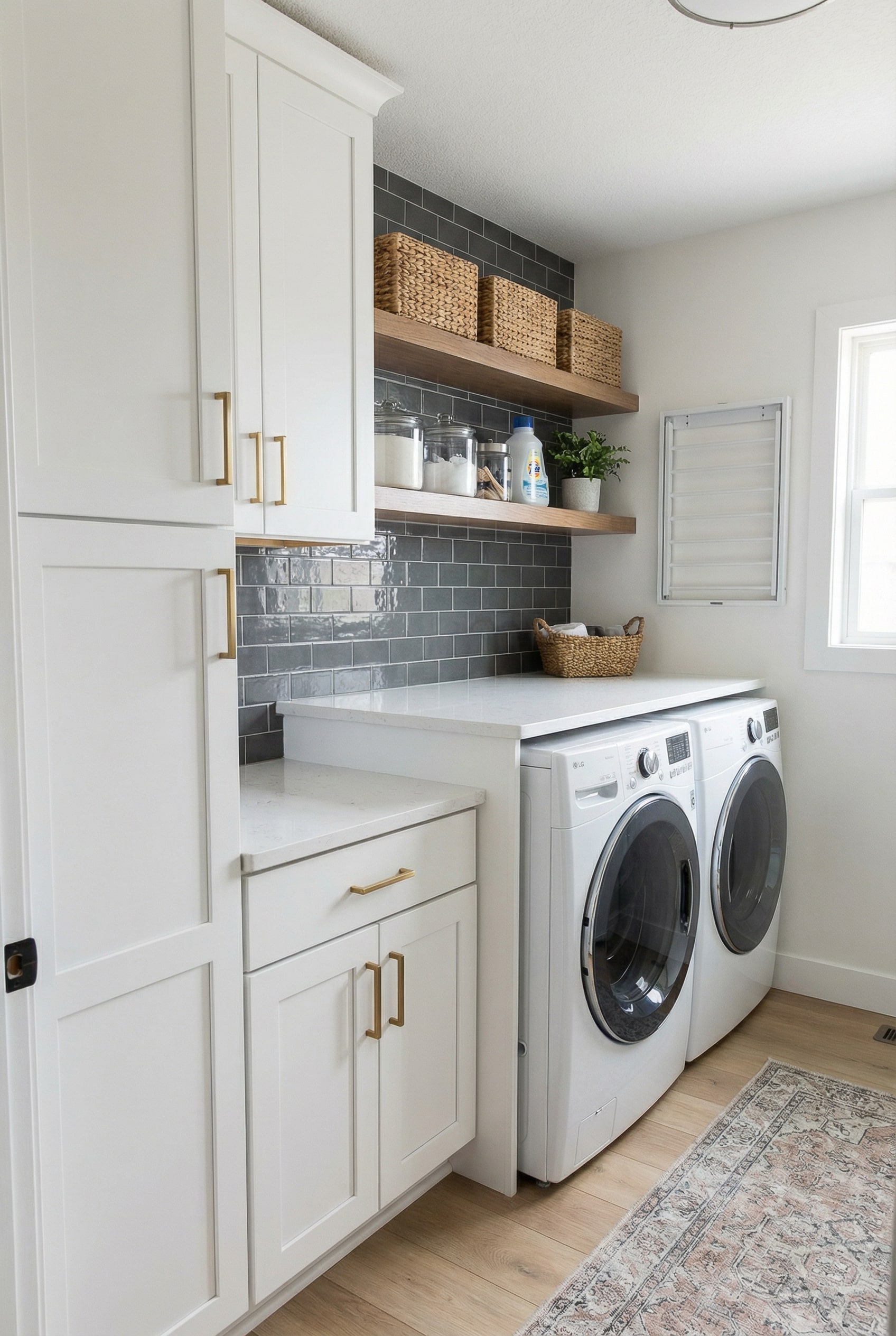 Mount a Foldable Drying Rack for Smart Space Organisation