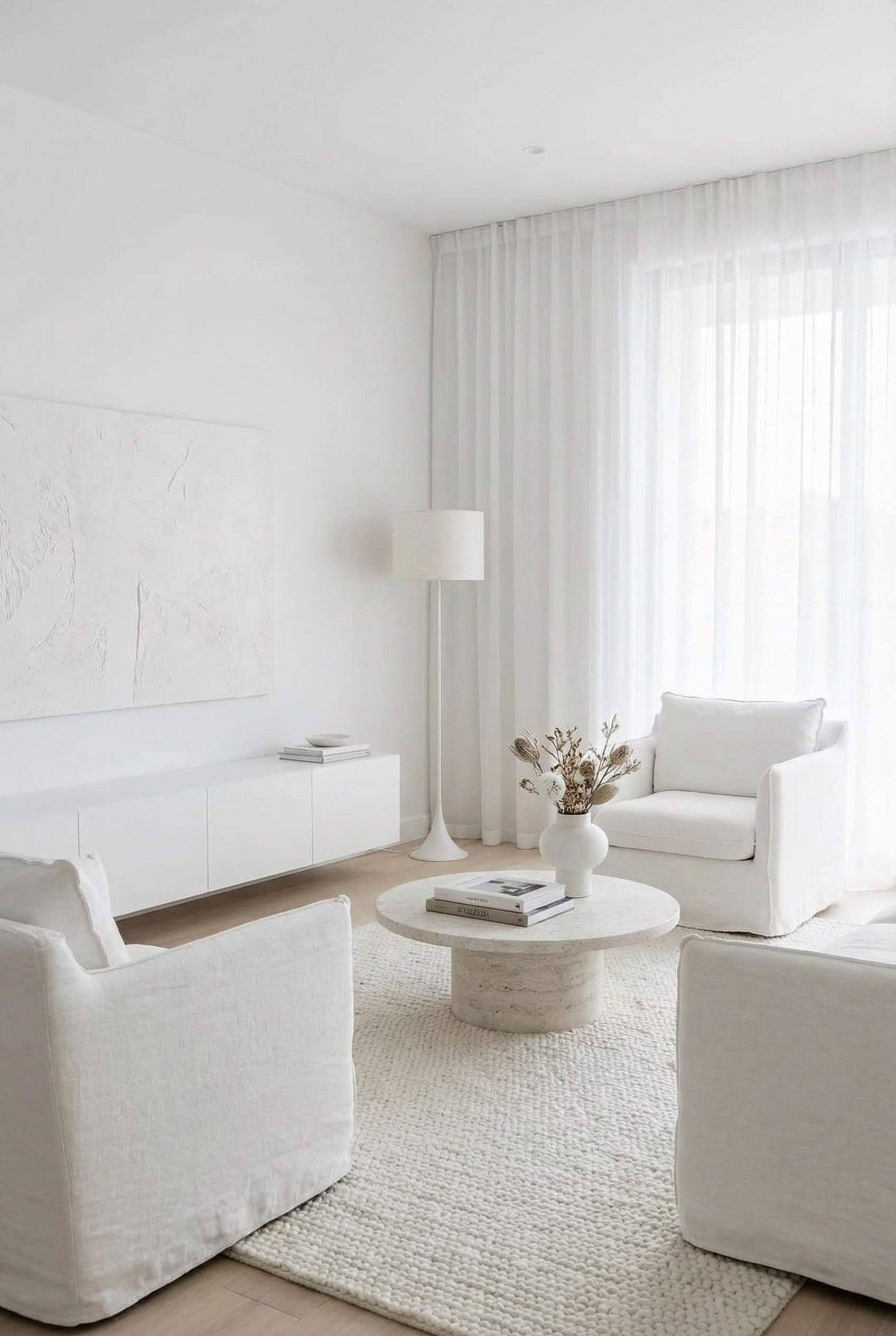 Opt for Monochrome Upholstery for Effortless Minimalist Harmony