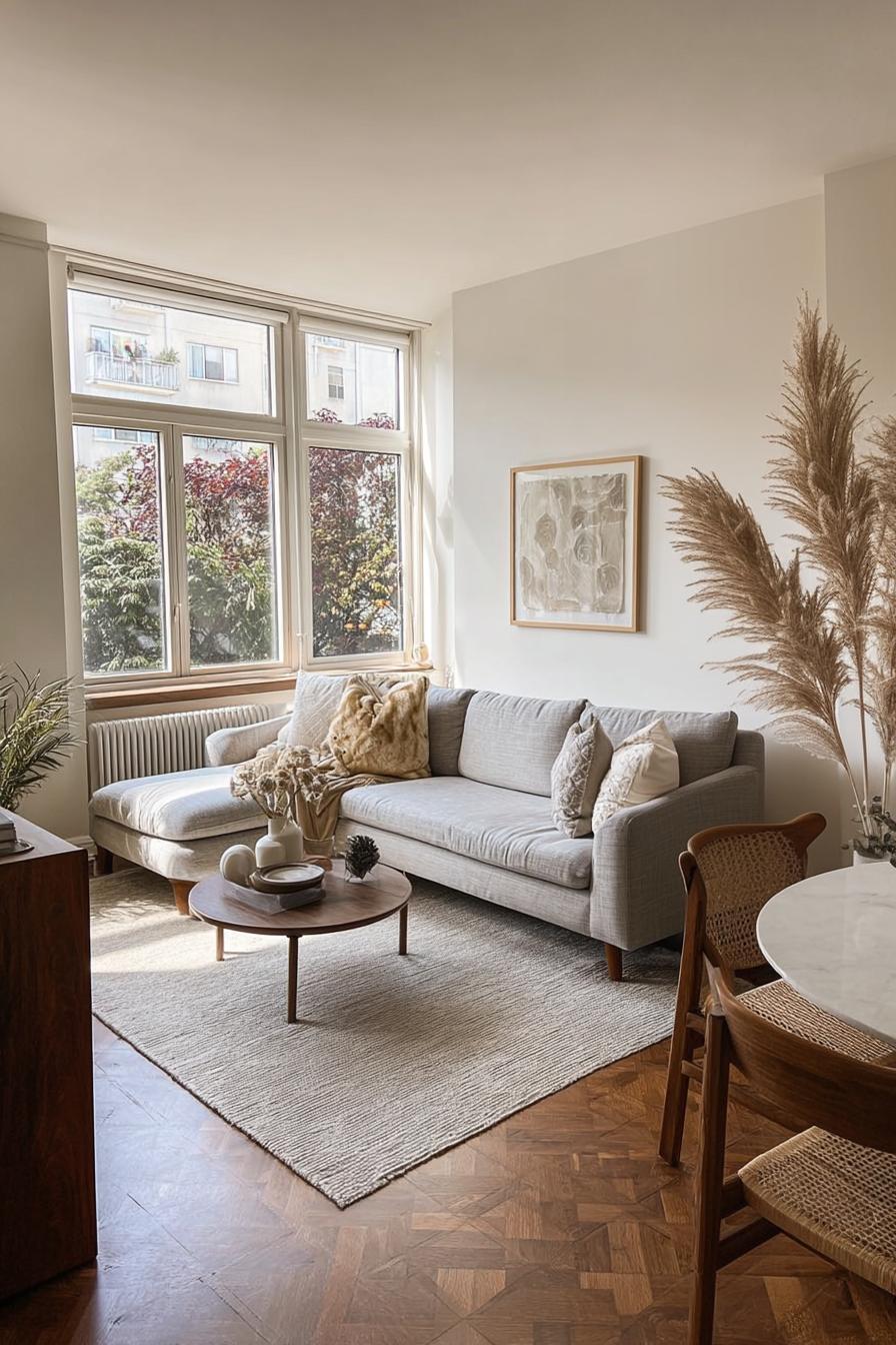 Opt For Natural Pampas Grass to Evoke Effortless Minimalist Charm