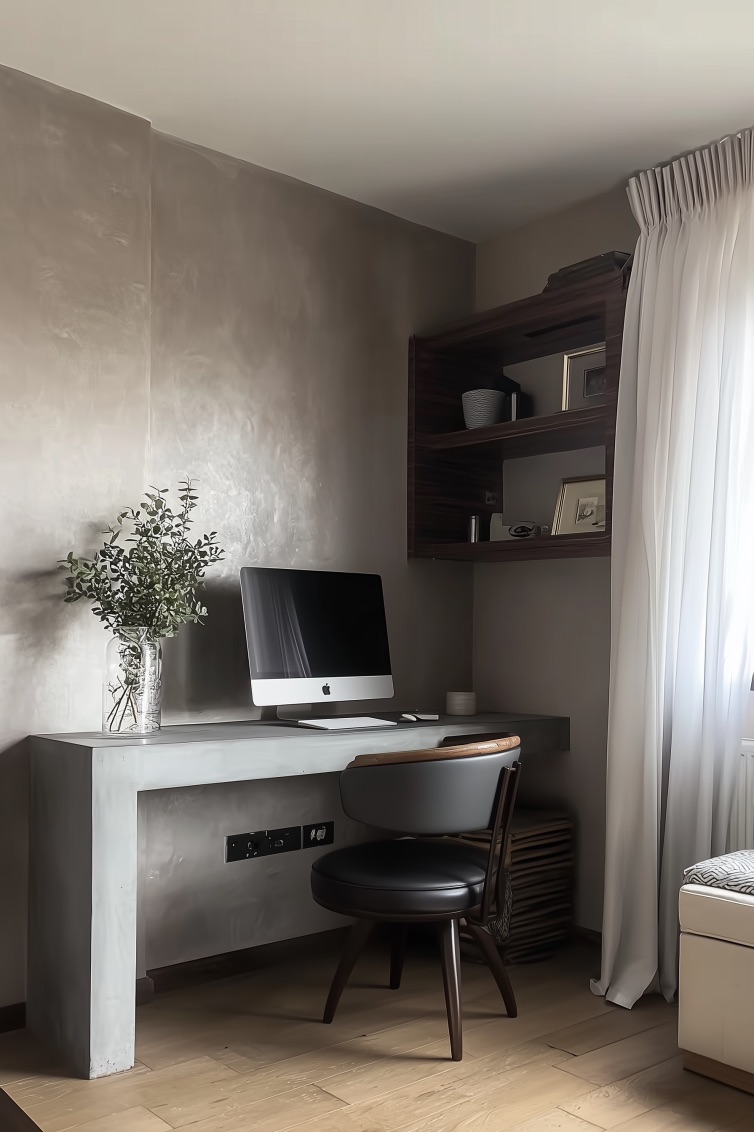 Opt for Sleek Minimalist Furniture in a Compact Corner