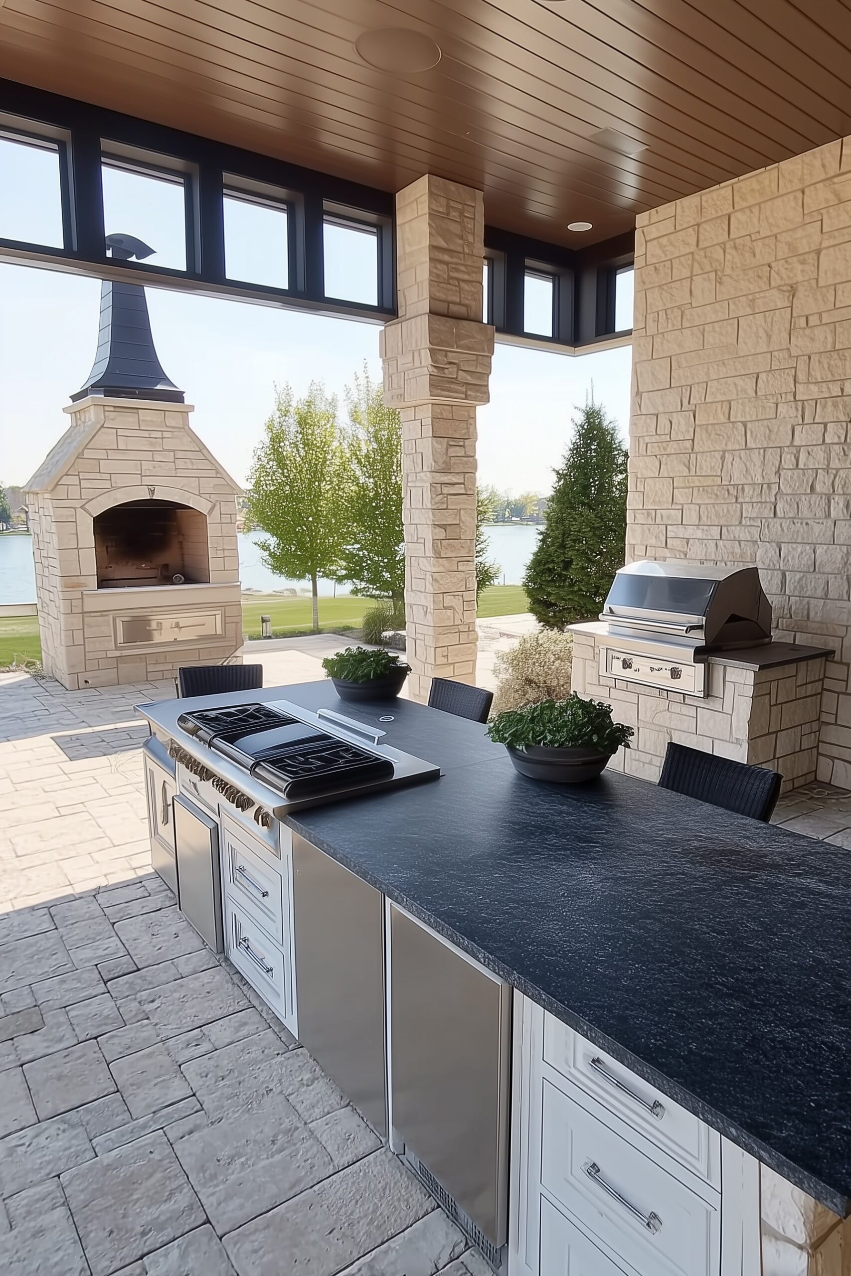 Opt for Stone Walls to Create a Rustic Ambience